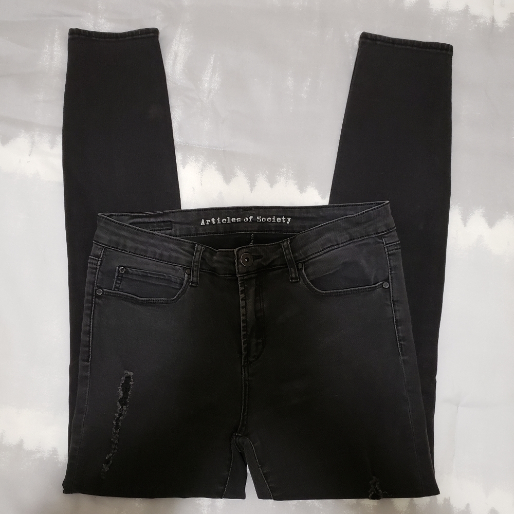 Articles of Society Black distressed Jeans Size 30